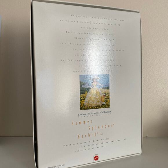 1996 Summer Splendor Enchanted Seasons Barbie - Picture 5 of 5